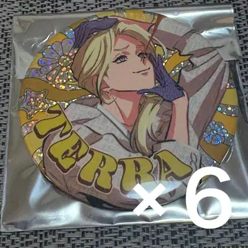 카리스마 간보 카페 캔뱃지 테라 6세트