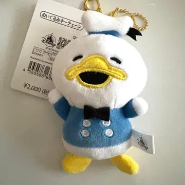 디즈니 스토어 봉제 인형 키체인 카나헤이 도널드 덕