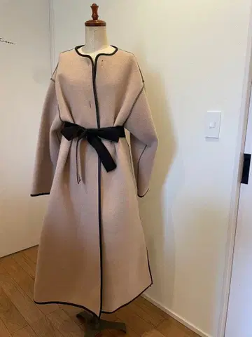 onniii 한국 브랜드 경량 롱 코트