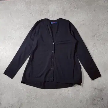 [ 새상품급 ] CHRISTIAN AUJARD 울 가디건 블랙 M