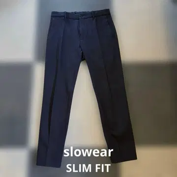 SLIM FIT 슬림핏 슬랙스 다크 네이비 46