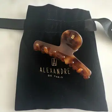 ALEXANDRE DE PARIS 헤어 클립 브라운