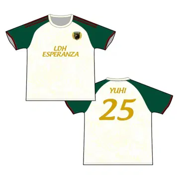 우하라 유히 LDH ESPERANZA 유니폼
