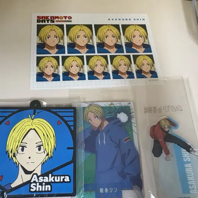 사카모토데이즈 아사쿠라 신 웨하스카드 증명사진 아크릴스탠드 제일복권