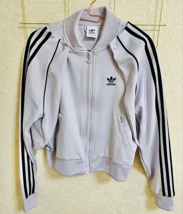 새상품 adidas 3way 저지 라벤더 색상