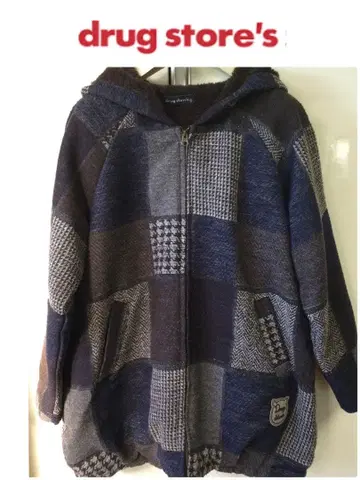 드럭 스토어즈 집업 자켓 후드 부착 내 보아 3 아우터