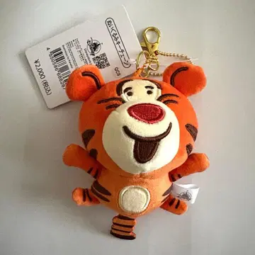 디즈니 스토어 봉제 인형 키체인 카나헤이 티거