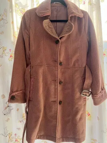 엑시즈팜 코트 핑크