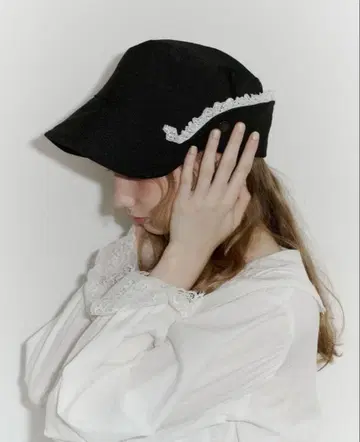 *idem 레이스 부착 2way 헌팅 캡*