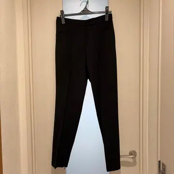 블랙 슬림 팬츠 그레이스 콘티넨탈