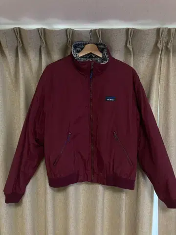 L.L.Bean 웜업 재킷 버건디