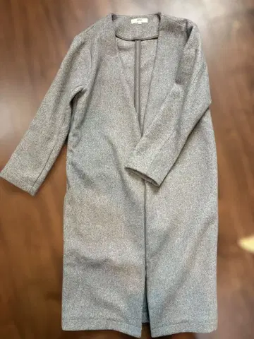 OZOC 그레이 그레이 컬러 롱 코트 새상품급