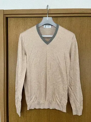BRUNELLO CUCINELLI 베이지 브루넬로쿠치넬리 50 니트