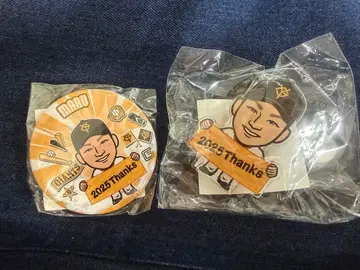 요미우리 자이언츠 마루 요시히로 캔뱃지 클립 팬 페스티벌