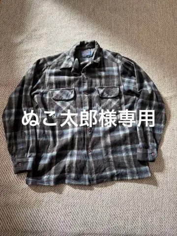 PENDLETON 펜들턴 보드 셔츠 체크 빈티지 L