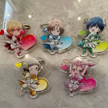 미남 고등학교 지구 방위부 아크릴 클립 컴플리트