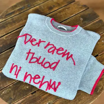 niko and - 니코앤드 그레이지 자수 스웨터 M