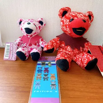 2체 세트 그레이트풀 데드 베어 Greatful Dead BEAR
