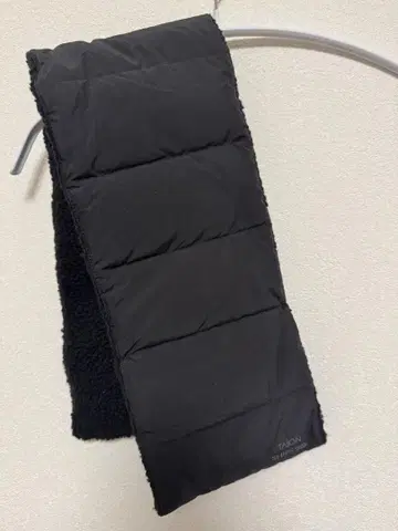 TAION SHIPS any 리버서블 블랙 머플러