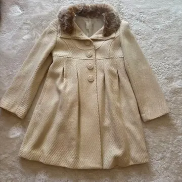 OLIVE des OLIVE 퍼 롱 코트