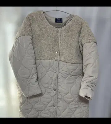 MARBLE WALTZ 퀼팅 보아 자켓