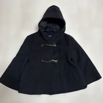 SPICK AND SPAN 숏 더플 코트 다크 네이비 캐시미어 혼방 토글