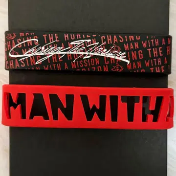 MAN WITH A MISSION 맨위즈 러버밴드 세트 1