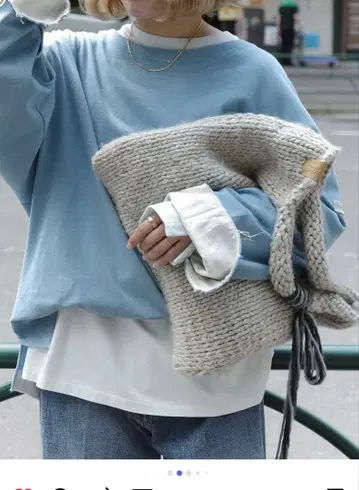 ETRE TOKYO 컷오프 커프스 롱Tee 롱T