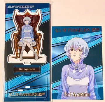 에반게리온 아야나미 레이 아크릴 스탠드 엽서 올에바전