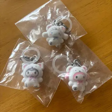 산리오 메지루시 액세서리 폭신폭신 스노우 시나몬 마이멜로디 쿠로미