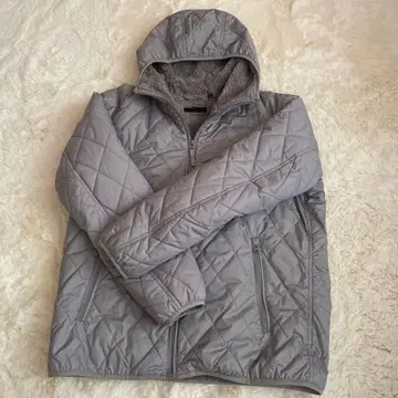 남성용 UNIQLO 그레이 XL 아우터 후드 부착