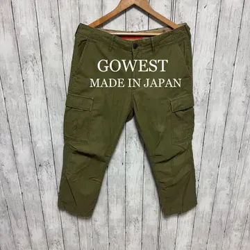 GOWEST 밀리터리 팬츠! 일본제! 사루엘! 분위기