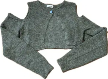 LAGUA GEM 카키 크롭 가디건