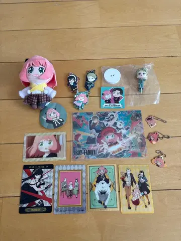 새상품급 스파이 패밀리 아냐 봉제 인형 세트