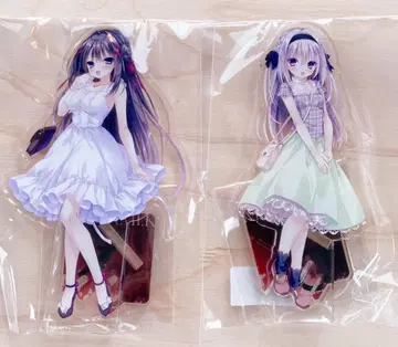 루비님 버그 시스템 진정한 사랑의 백합은 붉게 물든다 아크릴 스탠드 세트