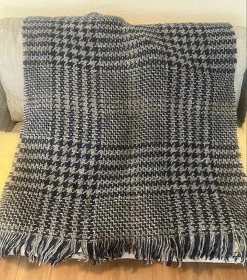 이타리야 체크 무늬 스톨