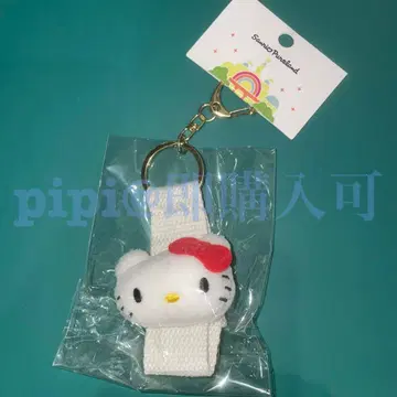 2 키티 마스코트 부착 머리띠 홀더 퓨로 산리오