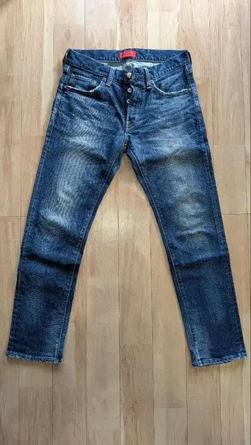 RED CARD 71860U 스트레이트 데님 데미지 가공 W29