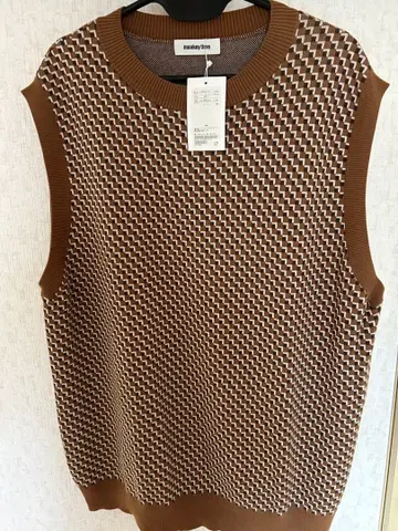 monkey time 코튼 베스트 새상품 L 사이즈