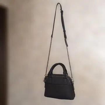 azul 아줄바이마우지 그레이 숄더백 합성 피혁