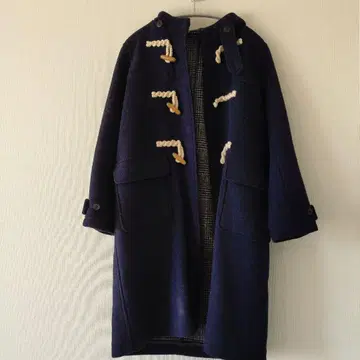 팰리시 네이비 더플 코트