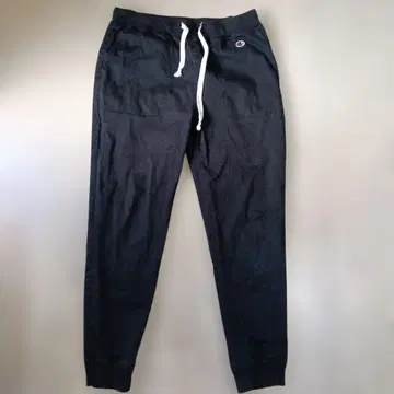 Champion 블랙 조거 팬츠 L 사이즈
