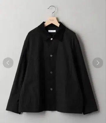 BY 코튼 커버올 자켓