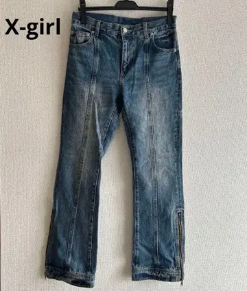 새상품 X-girl 데님 팬츠 M size