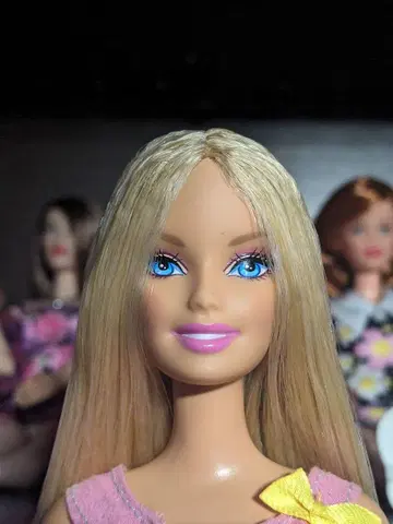 바비 인형 본체 블론드 금발 의류 포함