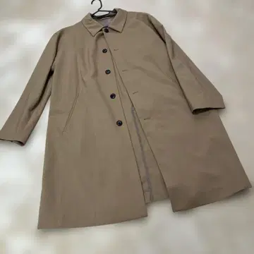 베이지 스텐카라 코트