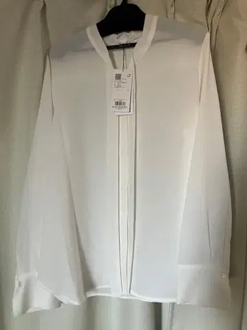 OPAQUECLIP 보타이 조젯 블라우스 택 포함 미사용