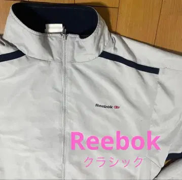 리복 레어 나일론 자켓 영국