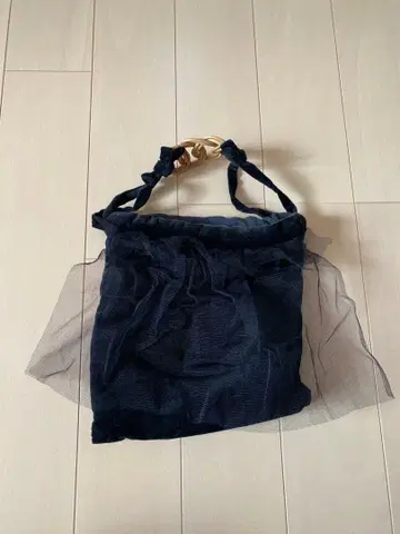 takayokatayama 벨벳 튤 백