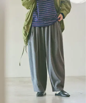 studio CLIP [ days ] 턱 트라우저 팬츠